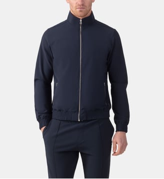 Veste zippée City Jacket - Ron Dorff - Bleu marine