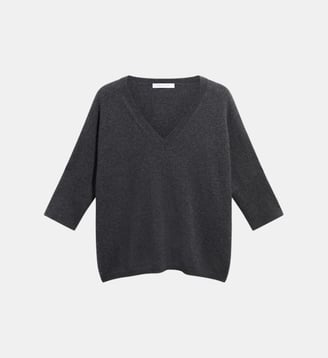 Pull V ample en cachemire - RESA - Gerard Darel - Anthracite