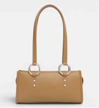Sac à main Celys - Lacoste - Bleu clair et blanc