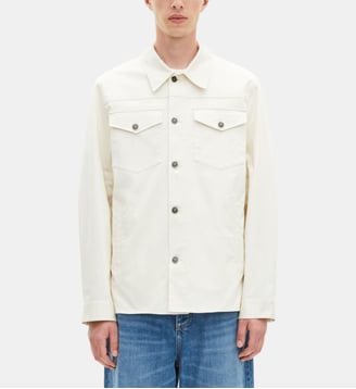 Surchemise à poches plaquées - The Kooples - Écru