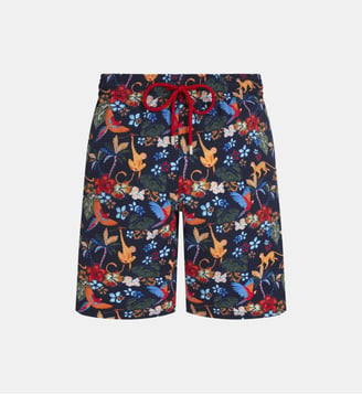 Maillot de bain long stretch Salvador - Vilebrequin - Bleu marine