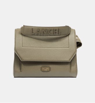 Sac à main à rabat Ninon en cuir - Lancel - Kaki