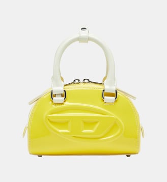 1DR Dome-Petit sac bowling avec effet naplak - Diesel - Jaune