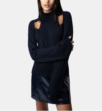 Pull Micky - Zadig&Voltaire - Bleu encre
