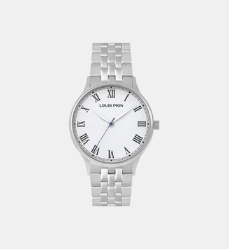 Montre Hector Blanc XC3934RW\2 - Louis Pion - Argenté