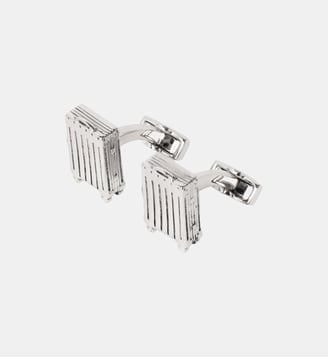 Boutons De Manchette Valise - Hackett London - Silver
