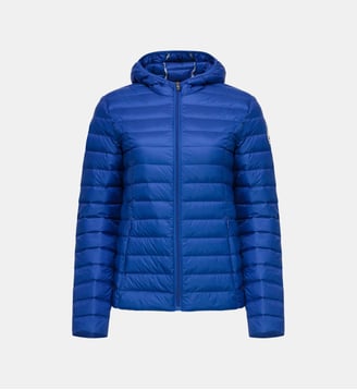 Doudoune légère à capuche Cloe - Jott - Bleu roi