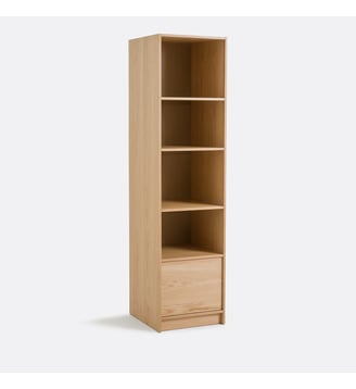 Dressing modulable plaqué chêne L51 cm - La Redoute Interieurs - Plaqué chêne