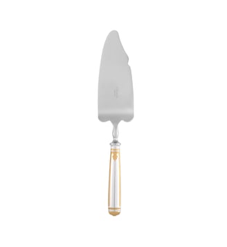 Partially Gilded Silver-plated Cake Server - MALMAISON - Christofle - Métal argenté