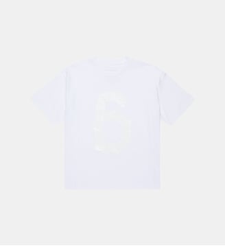 T-shirt à imprimé frontal - MM6 Maison Margiela - Blanc