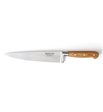 Couteau chef - Sabatier Trompette - Bois