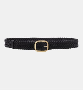 Ceinture tressée en cuir - AMARA - Gerard Darel - Marron