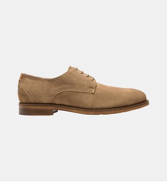 Derbies Authion en cuir suède - Le Formier - Beige