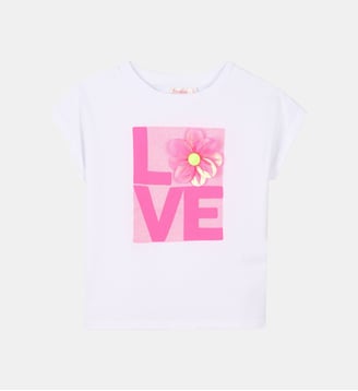 T-shirt manches courtes coton Billieblush