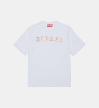 T-shirt avec logo - Diesel Kids - Blanc