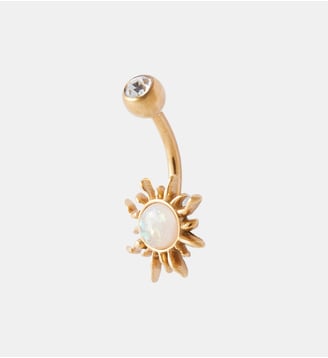 Piercing stud pour nombril soleil - Balaboosté - Doré