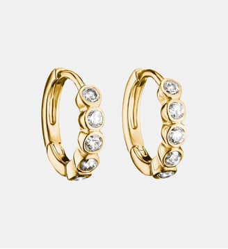 Créoles avec zirconia blanche - Thomas Sabo - Or