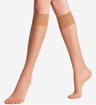 Mi-Bas Pure Matt 20 Fibre artificielle Transparent - Falke - Soleil