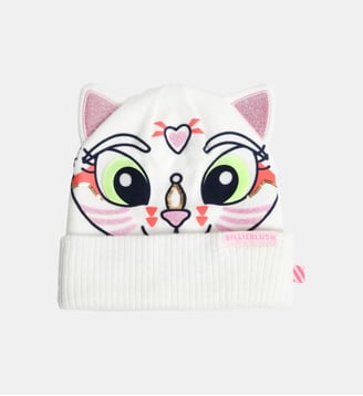 Bonnet chat à oreilles paillettes - Billieblush - Rice