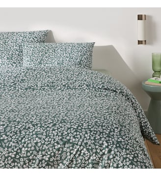 Parure de lit en coton, taie rectangulaire - La Redoute Interieurs - Imprimé floral