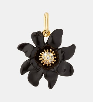 Pendentif Fleur de Lys noir, Elégance et Protection Les Néréides