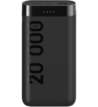 Batterie externe 20 000 mAh noir - Essentiel B - Noir