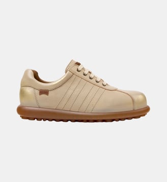 Baskets Pelotas Ariel - Camper - Beige et or