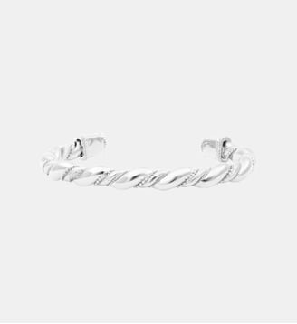 Bracelet fin jonc ajustable   - Tess - Satellite - Argenté