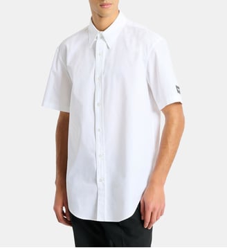 Chemise Balmain Paris en popeline de coton - Balmain - Blanc