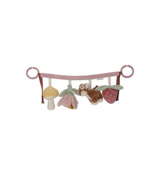 Chaîne d'activités pour poussette - Fairy Garden - Little Dutch - Multicolore