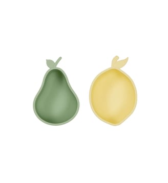 Bol en silicone à thème alimentaire - OYOY - Vert
