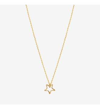 Collier doré petit modèle - cassiopee - Caroline Najman - Doré