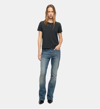 T-shirt Alys - Zadig&Voltaire - Gris carbone