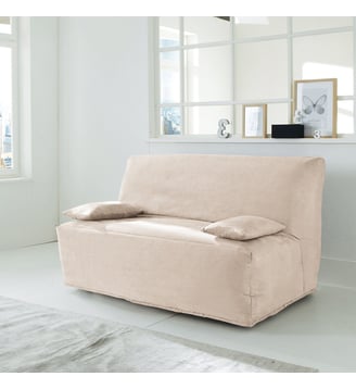 Housse pour BZ en suédine - So'Home - Beige