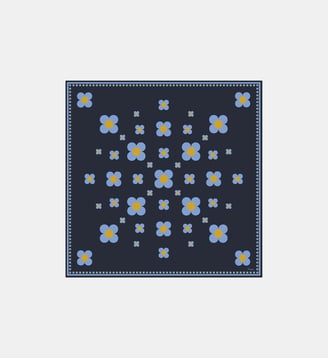 Foulard Edme - Tara Jarmon - Bleu