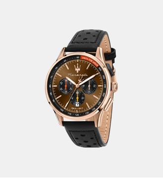 Montre Sorpasso Brun, Noir R8871624011 - Maserati - Doré rosé