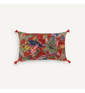 Housse de coussin velours de coton AM.PM