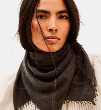 Foulard Solomon - Ba&sh - Gris