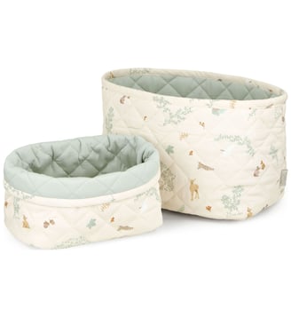 Lot de 2 paniers de toilette - CAMCAM COPENHAGEN - Blanc