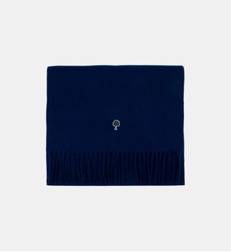 Écharpe en laine - Faguo - Bleu foncé