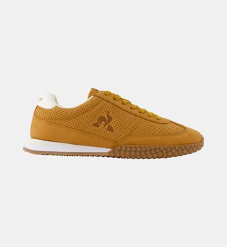 Sneakers rétro-running en nubuck et détails suede Veloce Le Coq Sportif