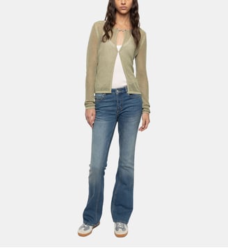 Cardigan Saya - Zadig&Voltaire - Vert tea