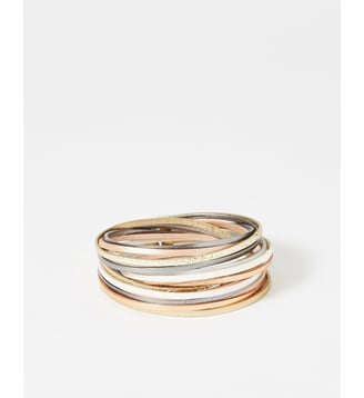 bracelet cuirs Magnum Ashley - Flowers for Zoe - Rose