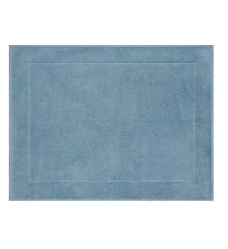 Tapis de bain Caresse - Le Jacquard Francais - Bleu glacier