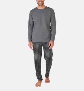 Pyjama en jersey de coton léger - Karl Tradi - Arthur - Gris