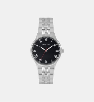 Montre Hector Noir XC3634RN\2 - Louis Pion - Argenté