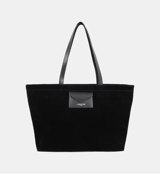 Grand sac cabas épaule Suédine KBA - Lancaster - Noir