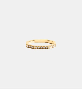 Bague Octogone simple - JEM - Jaune