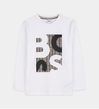 T-shirts à manches longues - BOSS Kidswear - Blanc