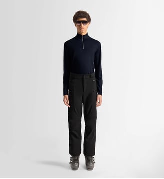Sous pull nerio col montant coupe ajustée - Fusalp - Marin